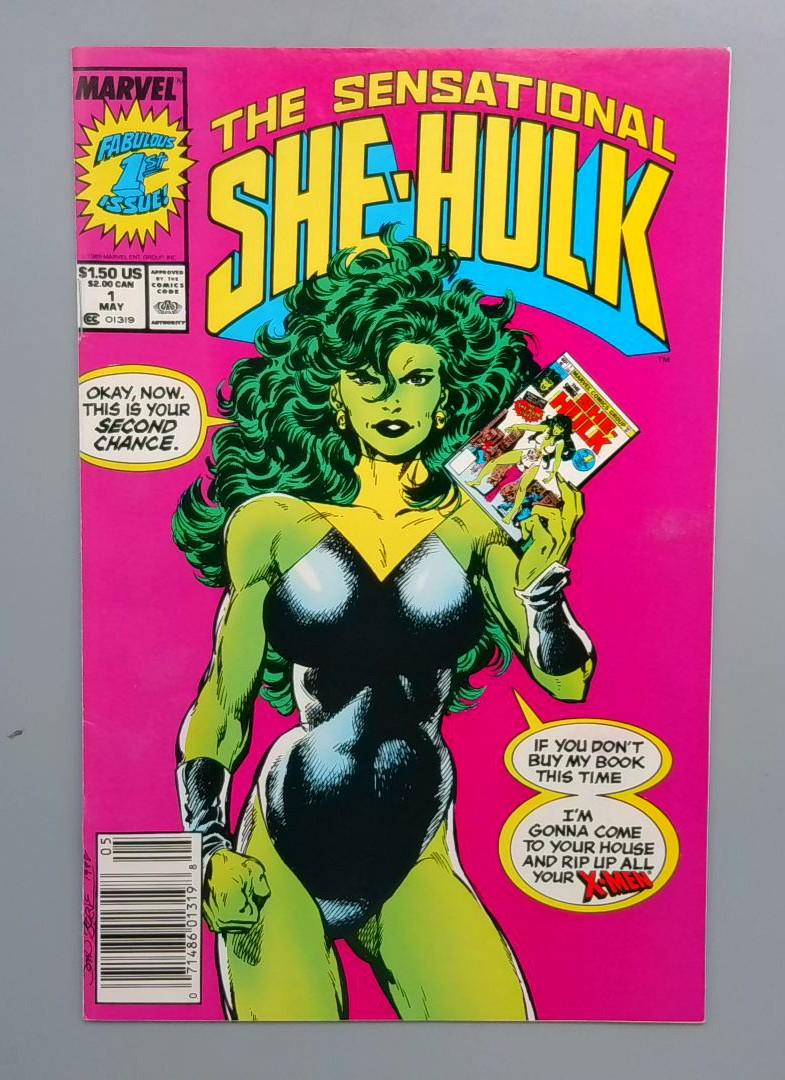 Sensational She-Hulk #1 VF Newsstand Marvel 1989
