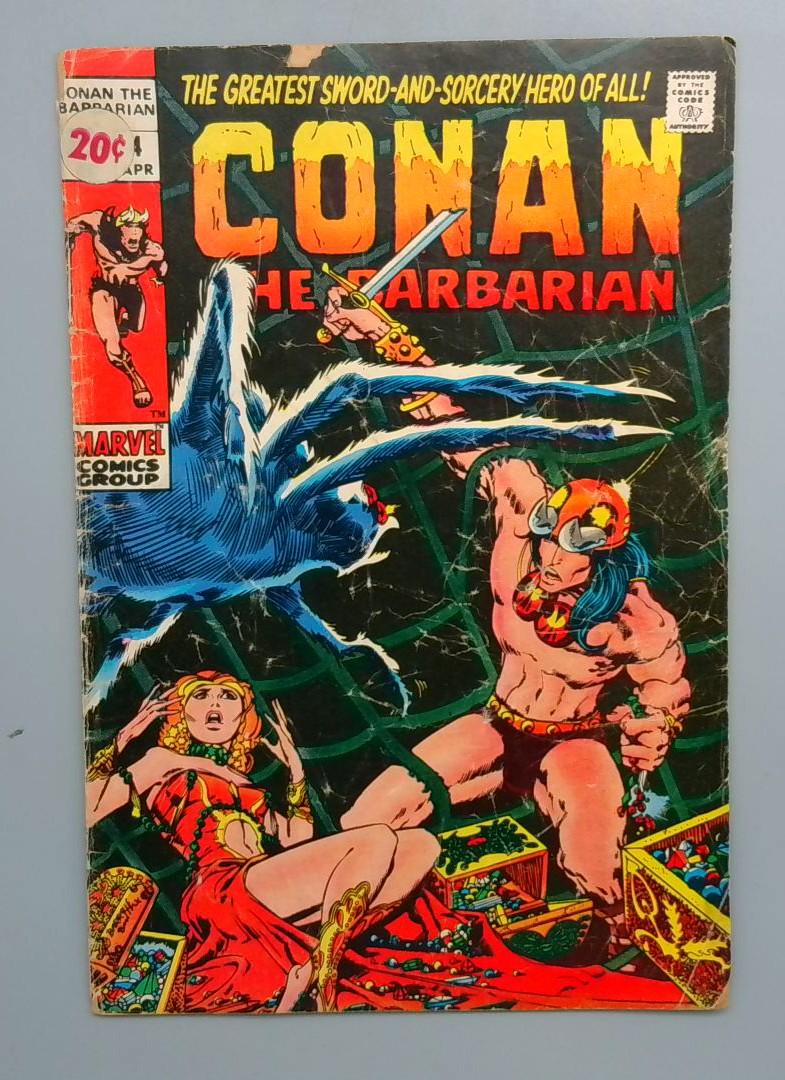 Conan the Barbarian #4 Marvel 1971