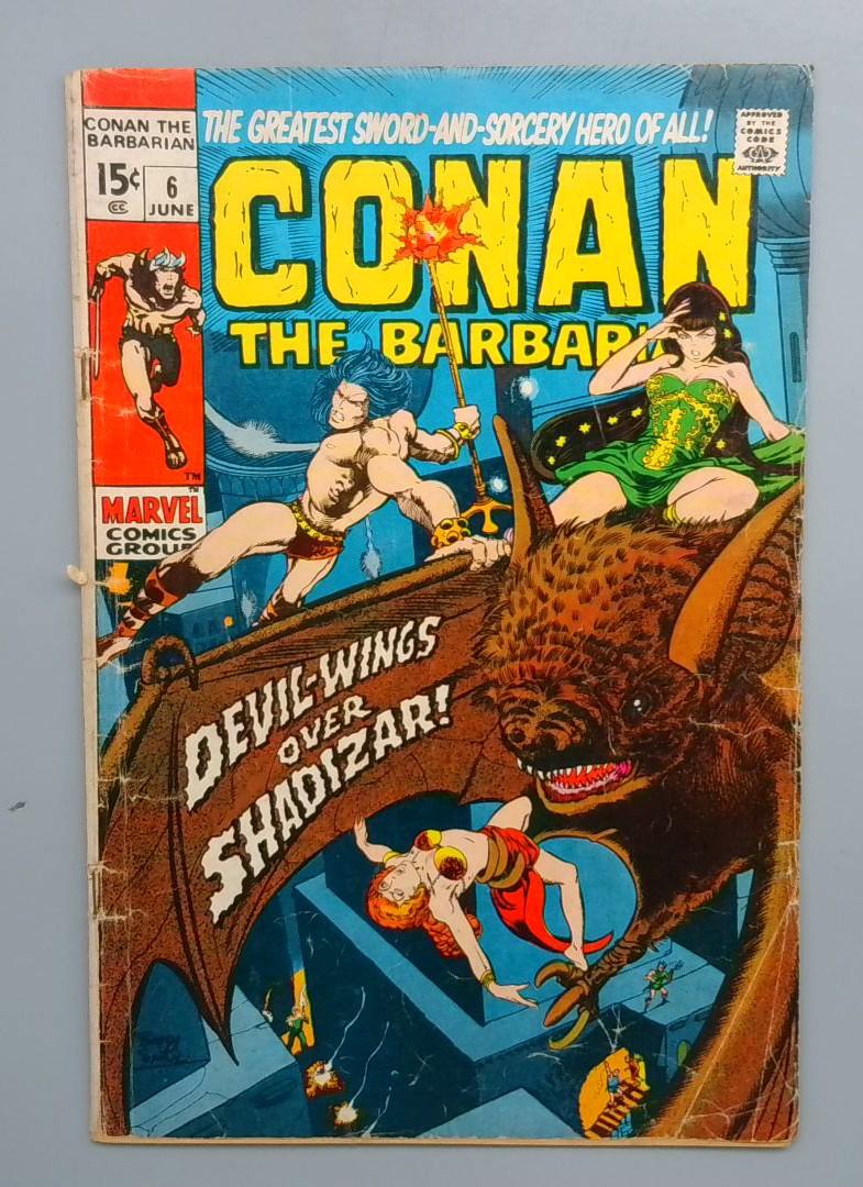 Conan the Barbarian #6 1st Fafnir Marvel 1971