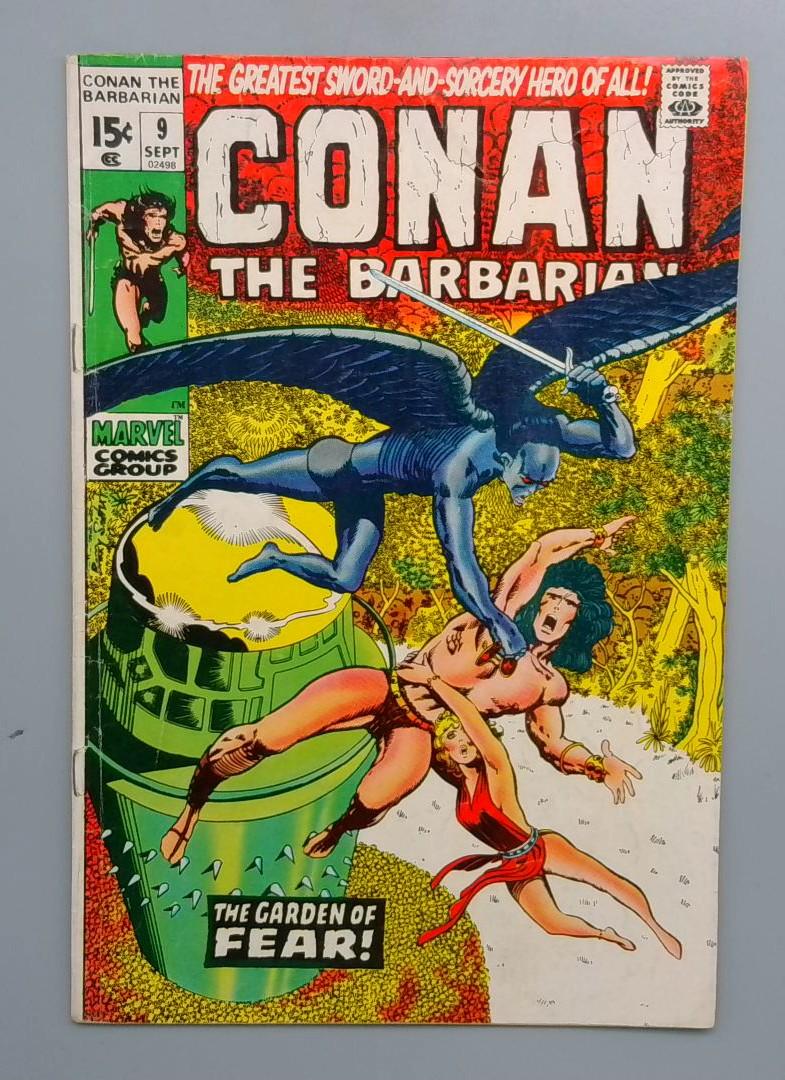Conan the Barbarian #9 VG Marvel 1971