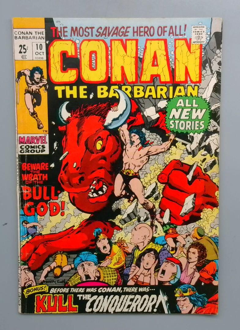 Conan the Barbarian #10 VG Double Size Issue Marvel 1971
