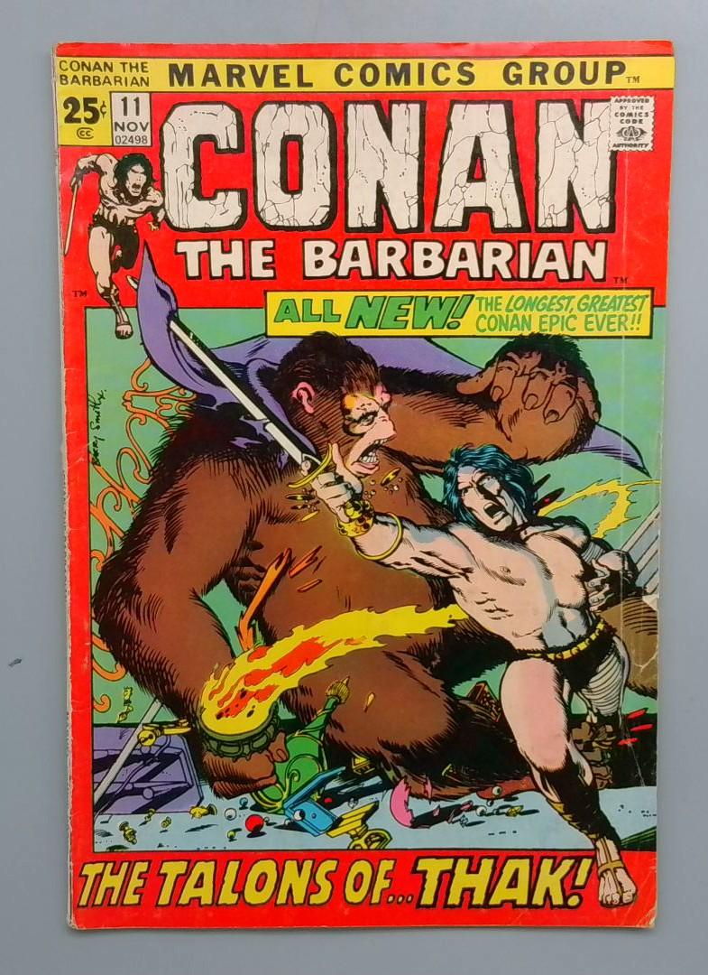Conan the Barbarian #11 VG Double Size Issue Marvel 1971