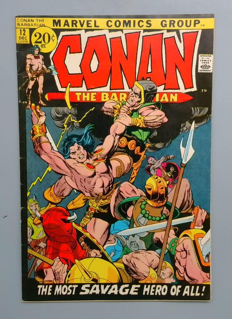 Conan the Barbarian #12 VG/FN Marvel 1971