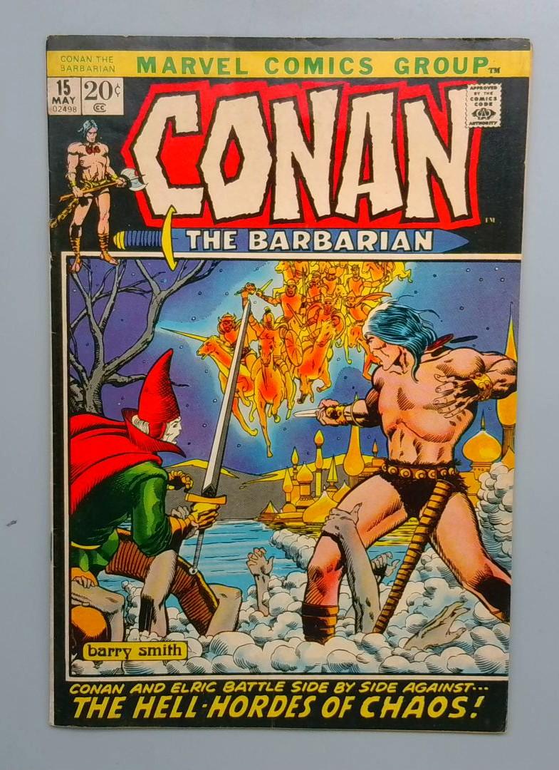 Conan the Barbarian #15 Top Staple Detached Marvel 1972