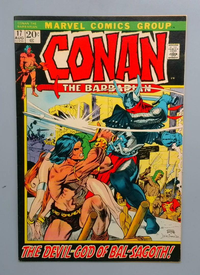 Conan the Barbarian #17 FN+ Marvel 1972