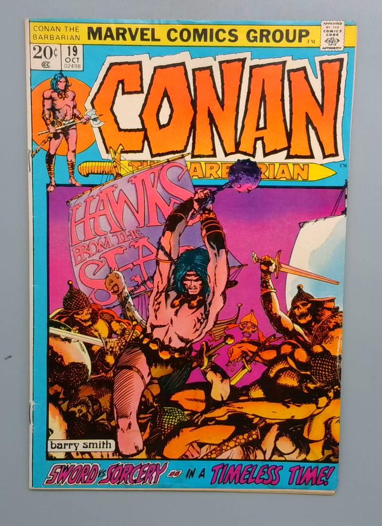 Conan the Barbarian #19 VG/FN Marvel 1972