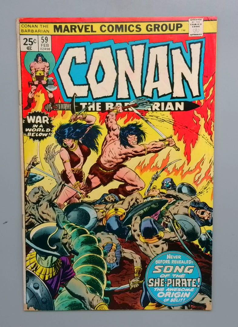 Conan the Barbarian #59 Marvel 1976