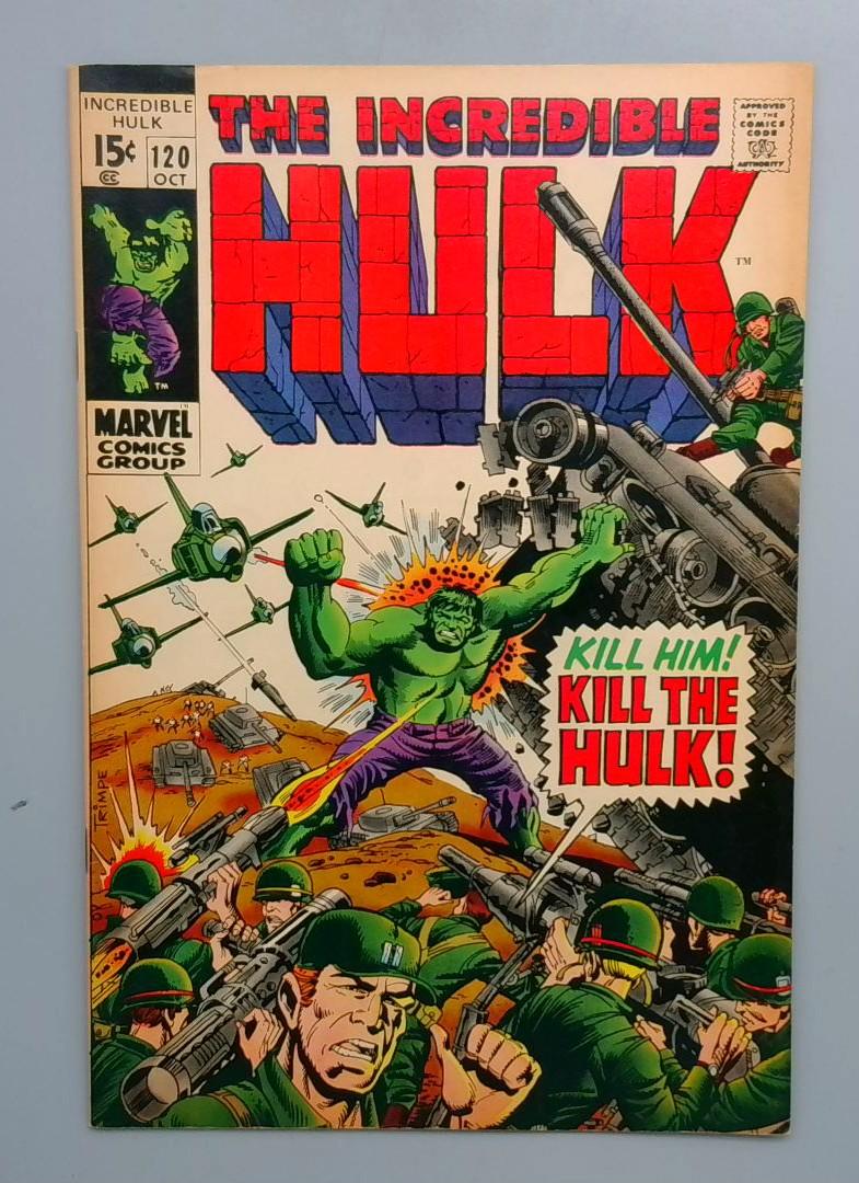 Incredible Hulk #120 VF Marvel 1969