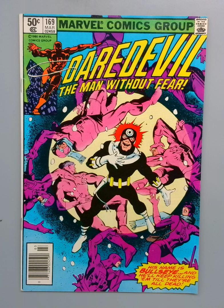 Daredevil #169 VF- Newsstand Edition Marvel 1981