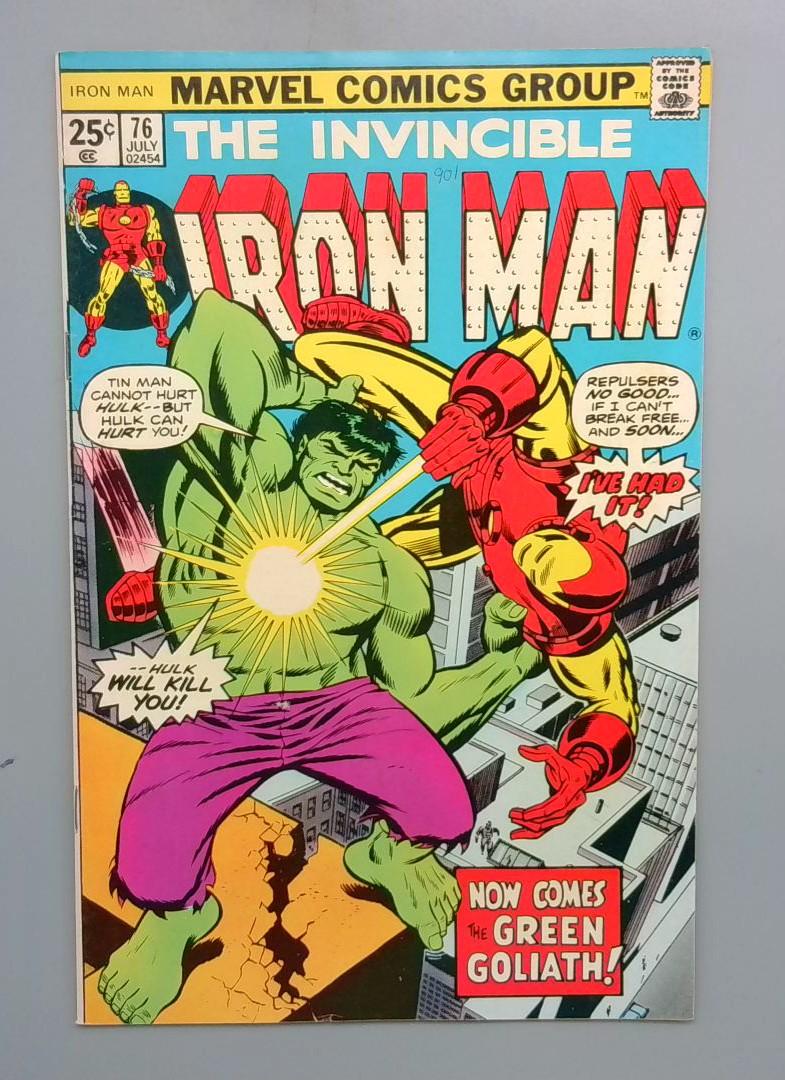 Iron Man #76 FN Reprint of Issue #9 Marvel 1975