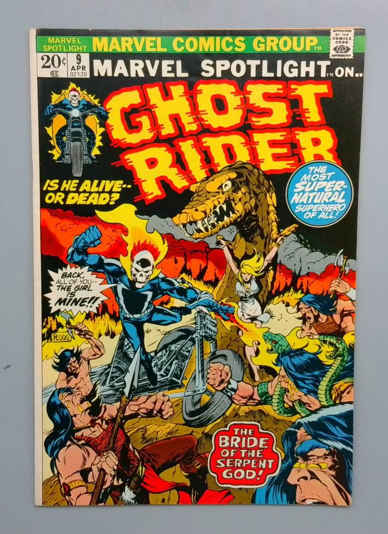 Marvel Spotlight #9 VF+ Early Ghost Rider Marvel 1973