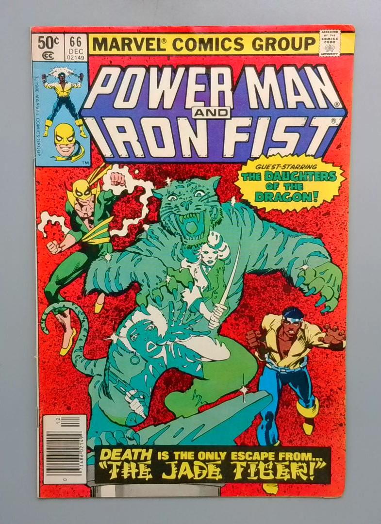Power Man and Iron Fist #66 FN- 2nd Sabretooth Marvel 1980
