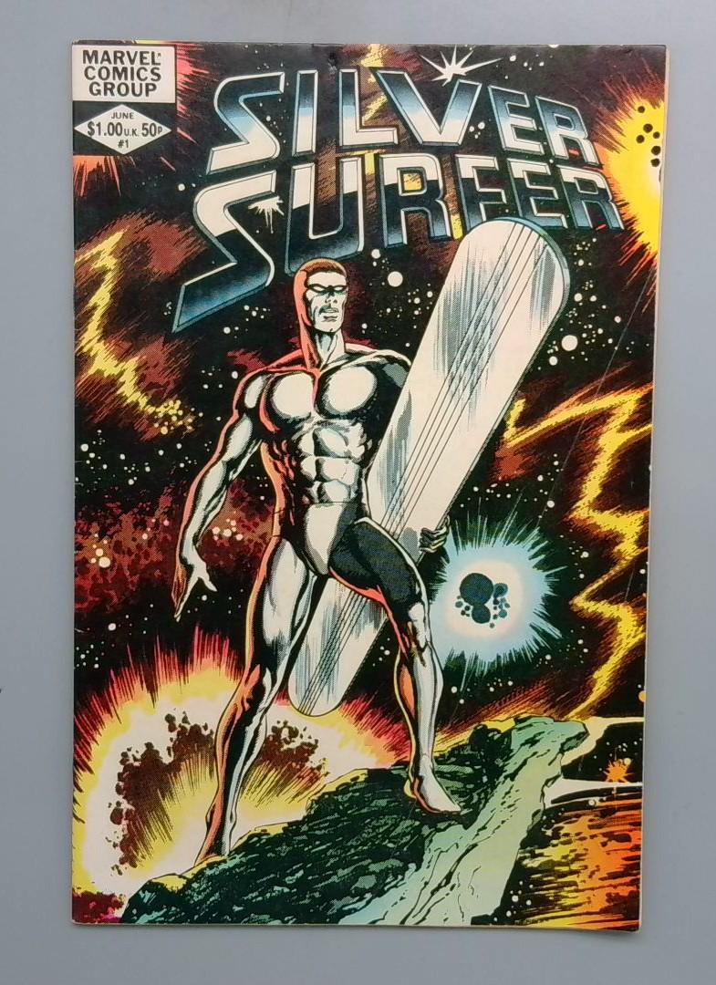 Silver Surfer #1 Silver Surfer Breaks Free of Galactus Marvel 1982