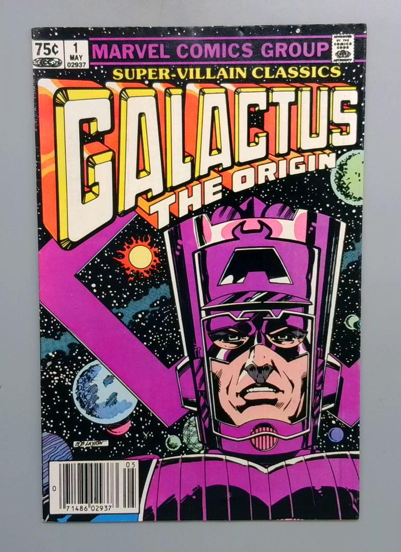 Super-Villain Classics Galactus the Origin #1 FN Marvel May 1982