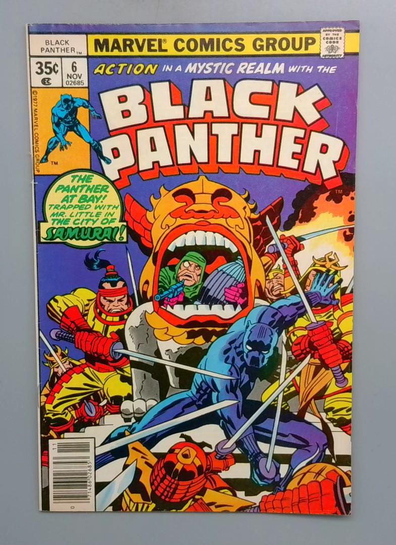 Black Panther #6 1st Appearance of Jakarra Marvel 1977