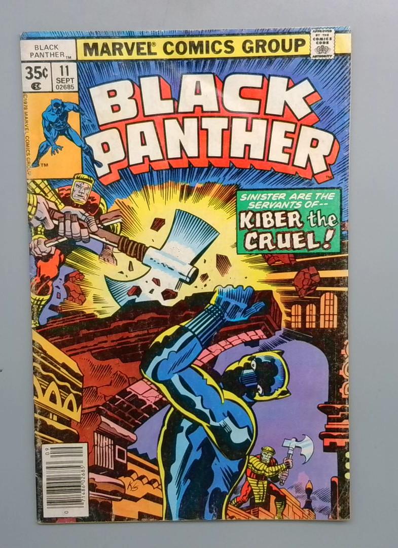 Black Panther #11 1st Appearance of Kiber the Cruel Marvel 1978