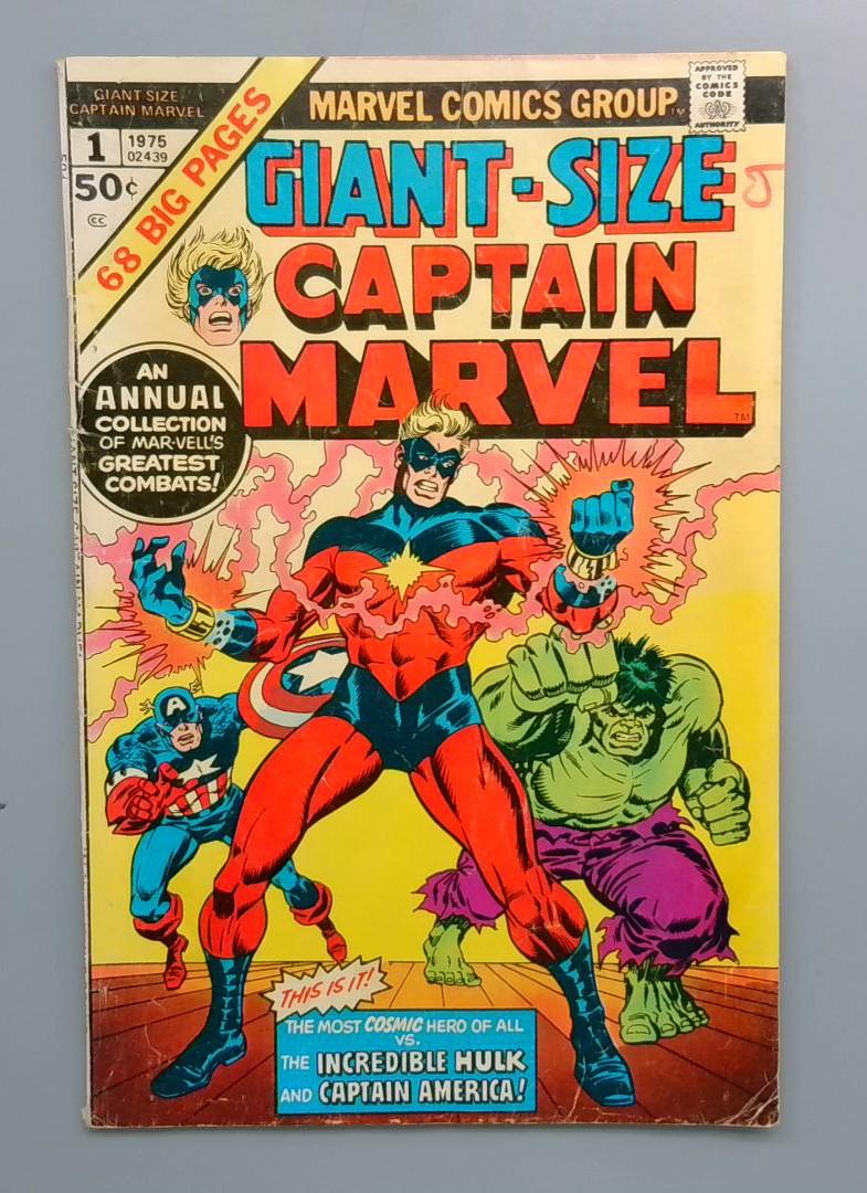 Giant-Size Captain Marvel #1 Marvel 1975