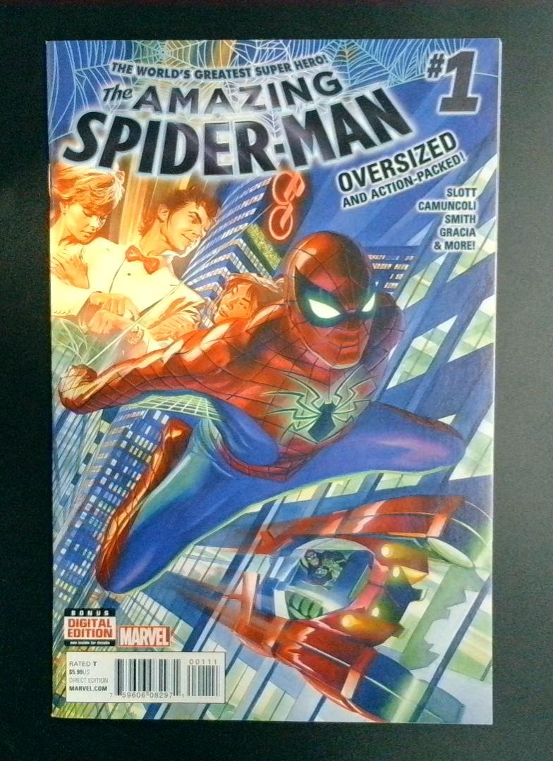 Amazing Spider-Man #1 Oversized and Action-Packed Marvel