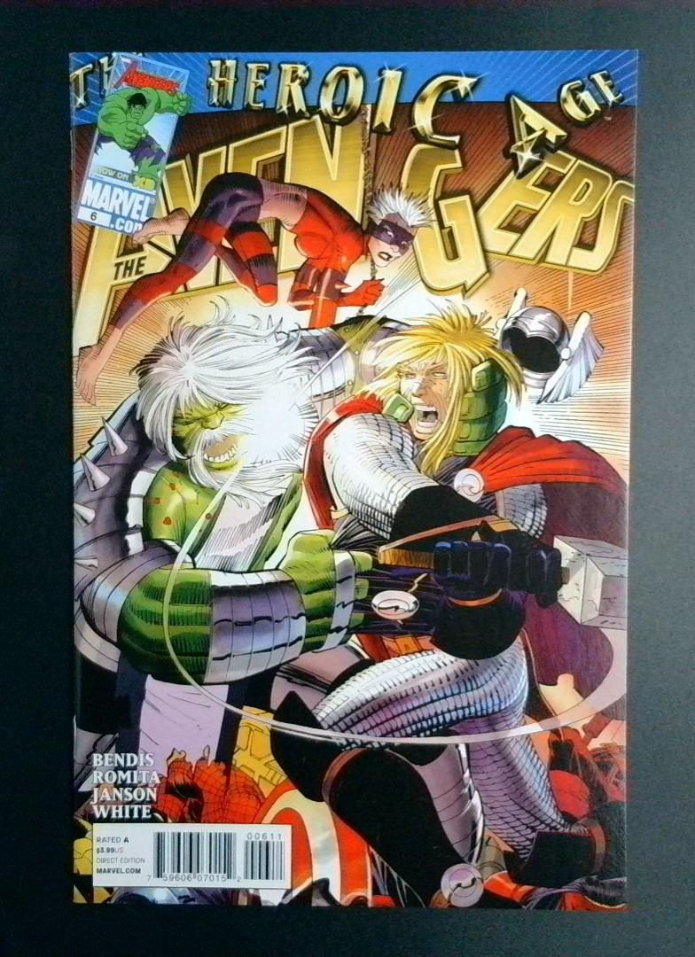 Avengers #6 Heroic Age Marvel 2010