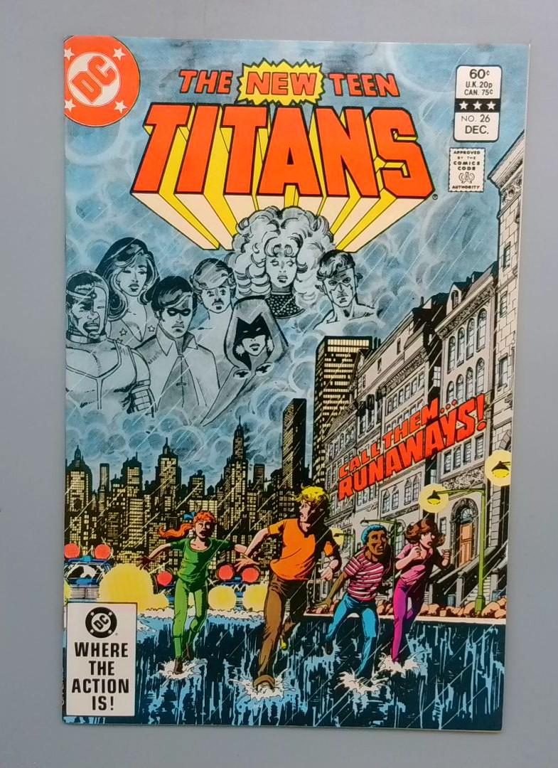 New Teen Titans #26 NM- 1st Terra DC Comics December 1982