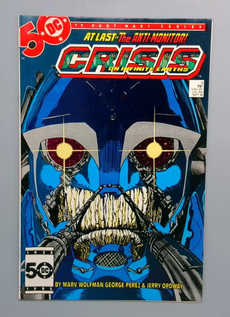 Crisis on Infinite Earths #6 VF DC 1985