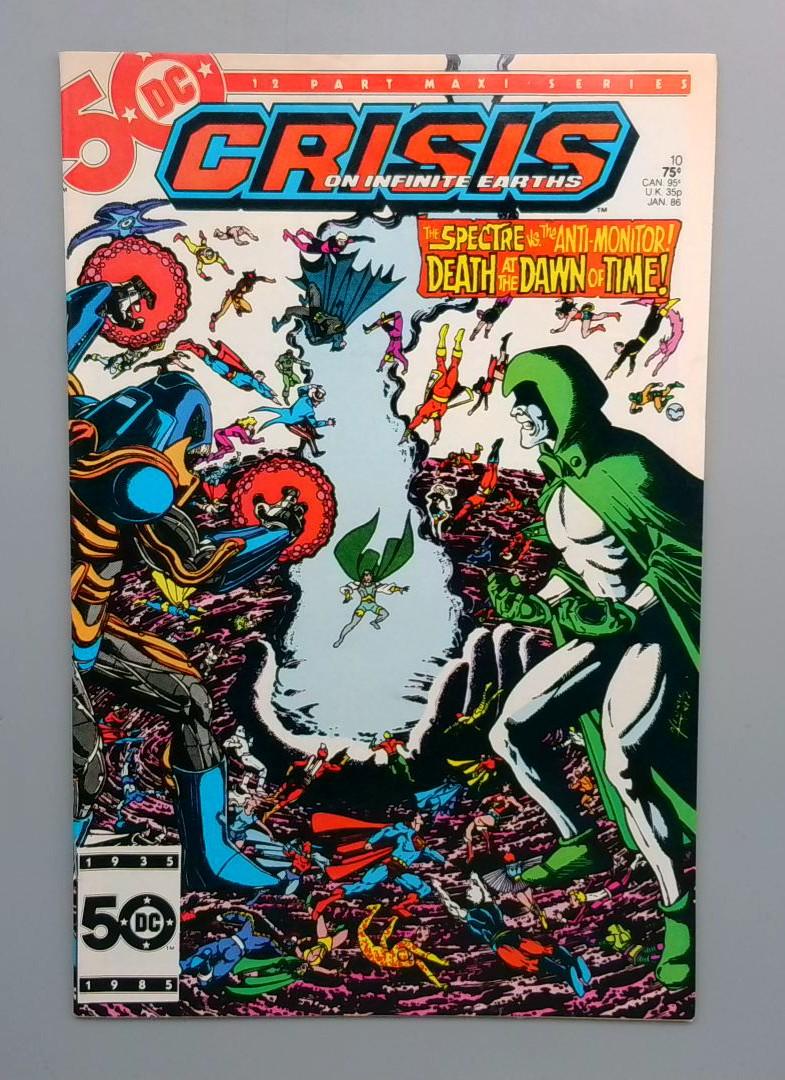 Crisis on Infinite Earths #10 DC Comics January 1986