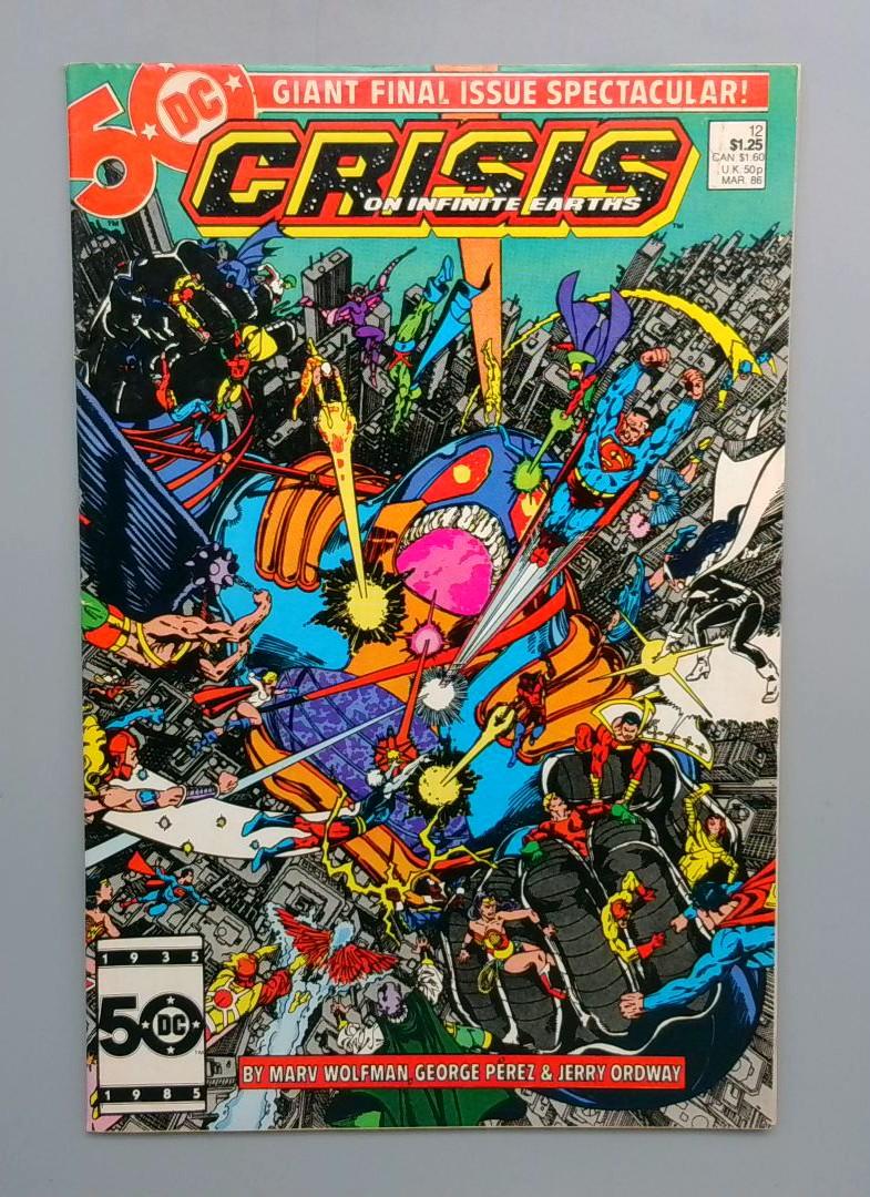 Crisis on Infinite Earths #12 DC Comics 1985