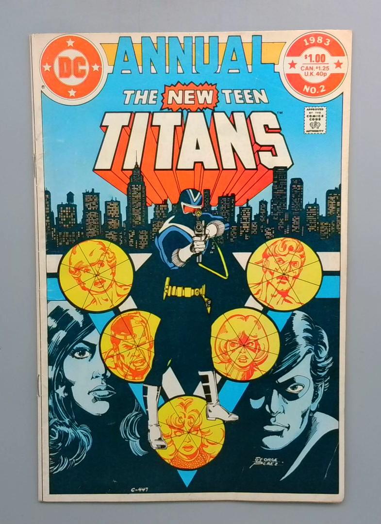 New Teen Titans Annual #2 1st Appearance of  Vigilante 2 DC 1983