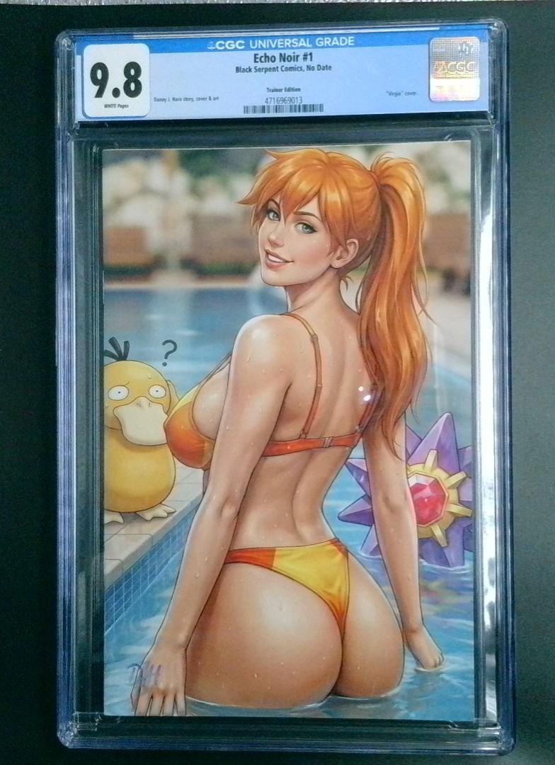 Echo Noir #1 Misty Pokemon Cosplay Exclusive Virgin Variant CGC 9.8