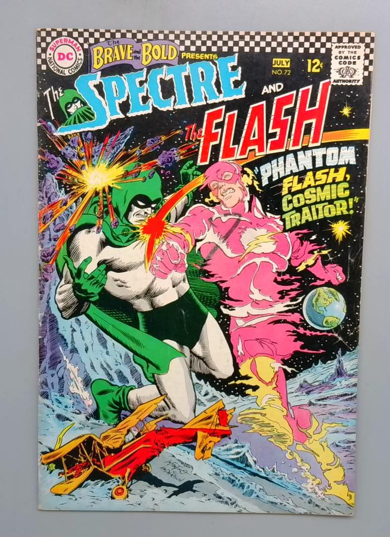 Brave and the Bold #72 Pages torn DC July 1967