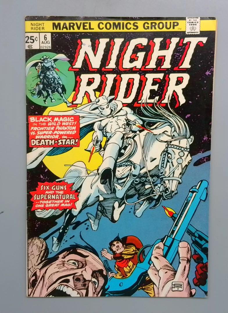 Night Rider #6 Marvel Comics 1974