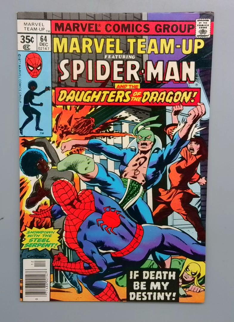 Marvel Team-Up #64 VF+ Daughters of the Dragon Marvel 1977