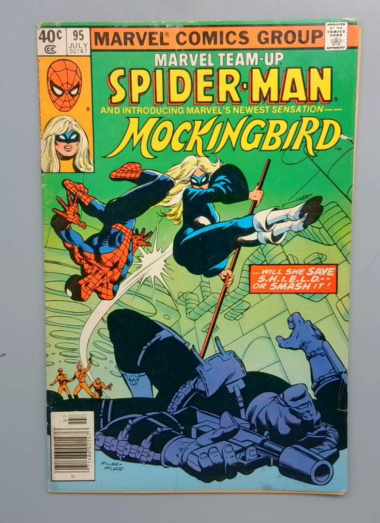 Marvel Team-Up #95 1st Mockingbird Marvel 1980
