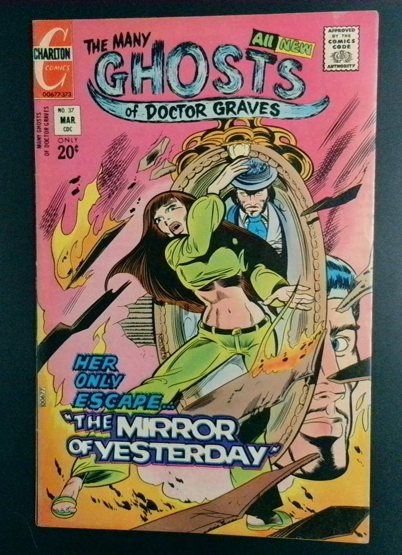 Many Ghosts of Doctor Graves #37 Art by Steve Ditko Charlton 1973