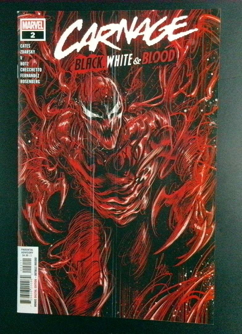 Carnage: Black, White & Blood #2 Marvel 2021
