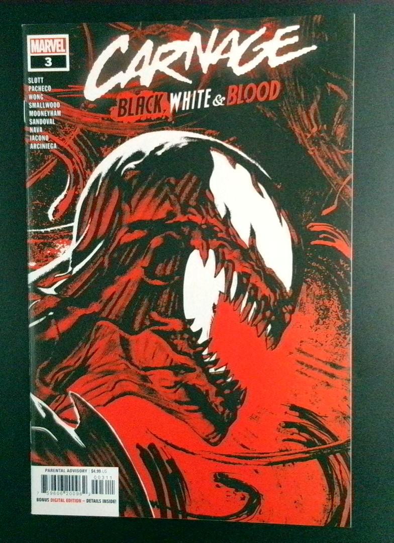 Carnage: Black, White & Blood #3 Marvel 2021