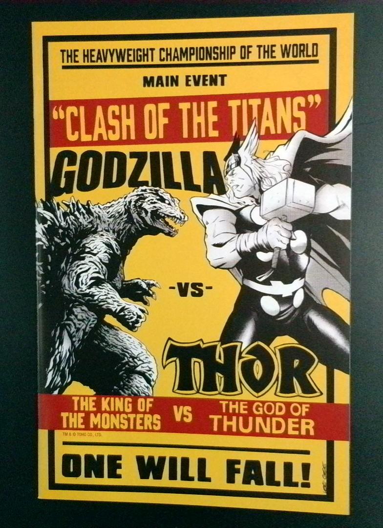 Godzilla Vs. Thor #1d Versus Cover Marvel 2025