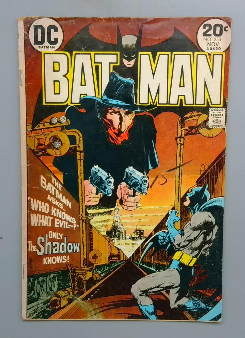 Batman #253 1st Meeting Between Batman and the Shadow DC 1973