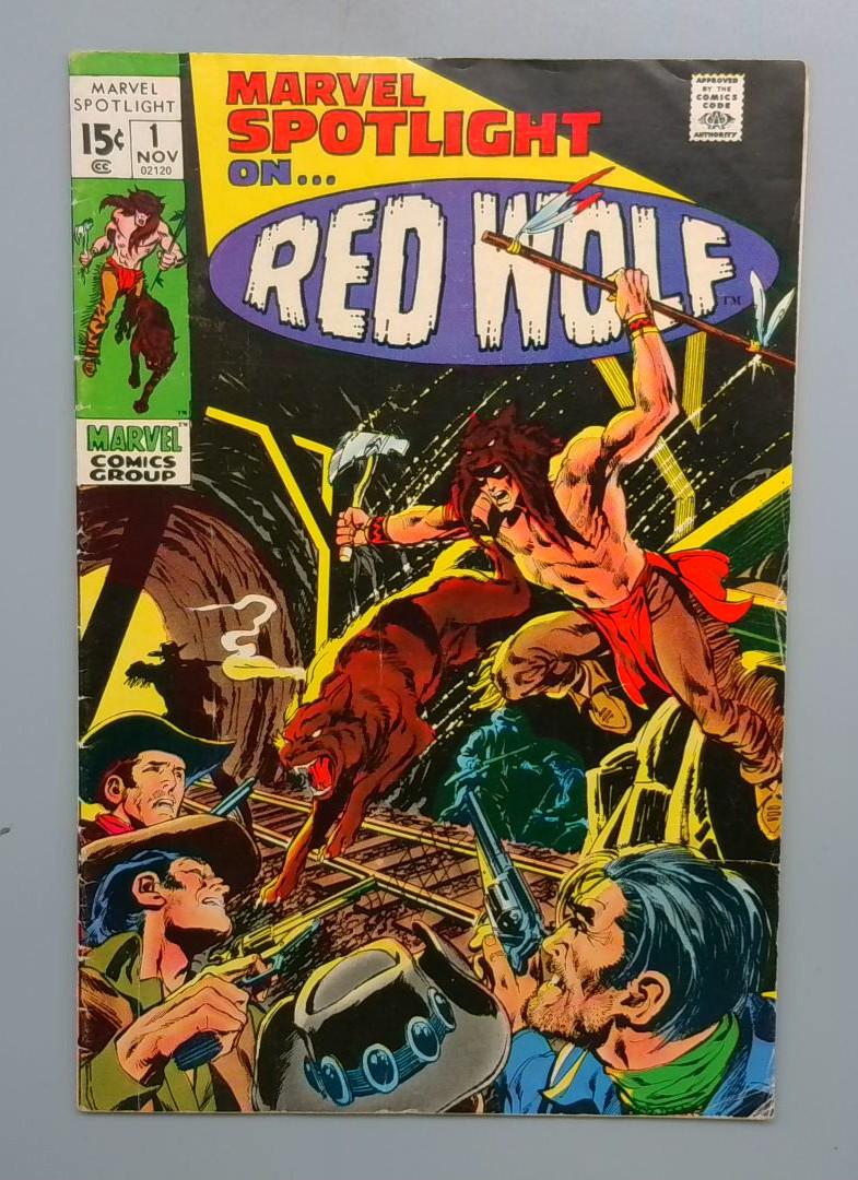 Marvel Spotlight #1 VG Red Wolf Marvel 1970