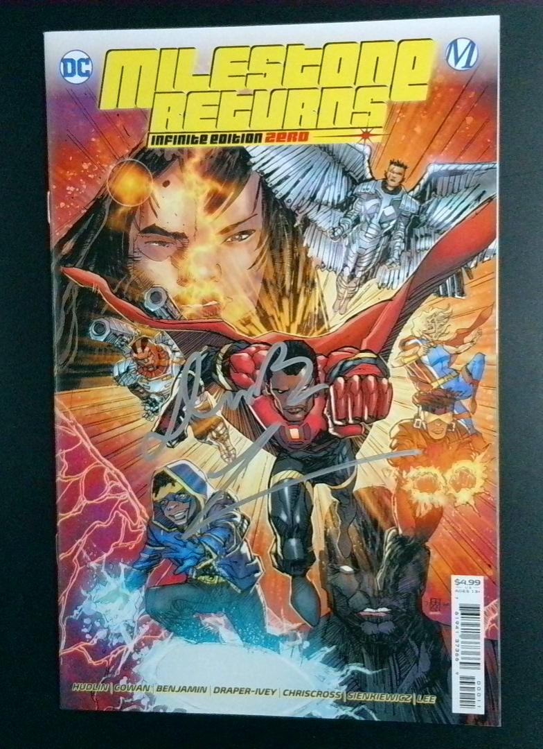 Milestone Returns: Infinite Edition Zero Signed Denys Cowan DC 2021