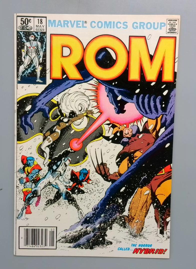 Rom #18 NM X-Men, Newsstand Edition Marvel 1981
