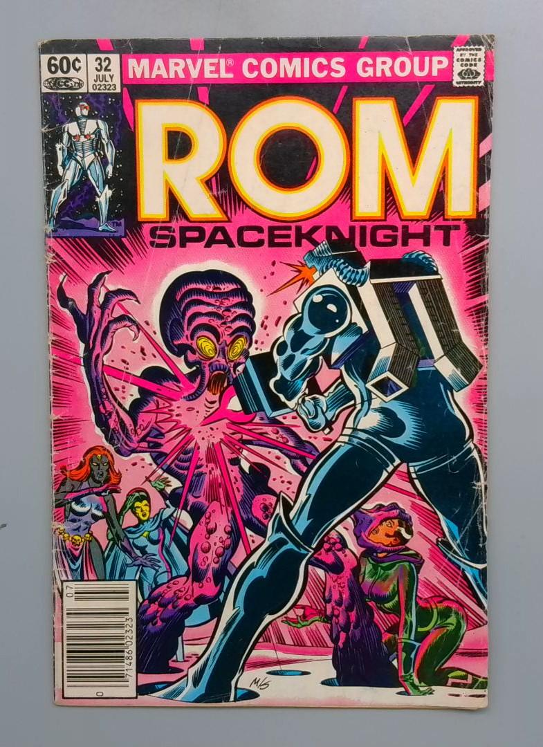 Rom #32 Newsstand Edition Marvel 1982