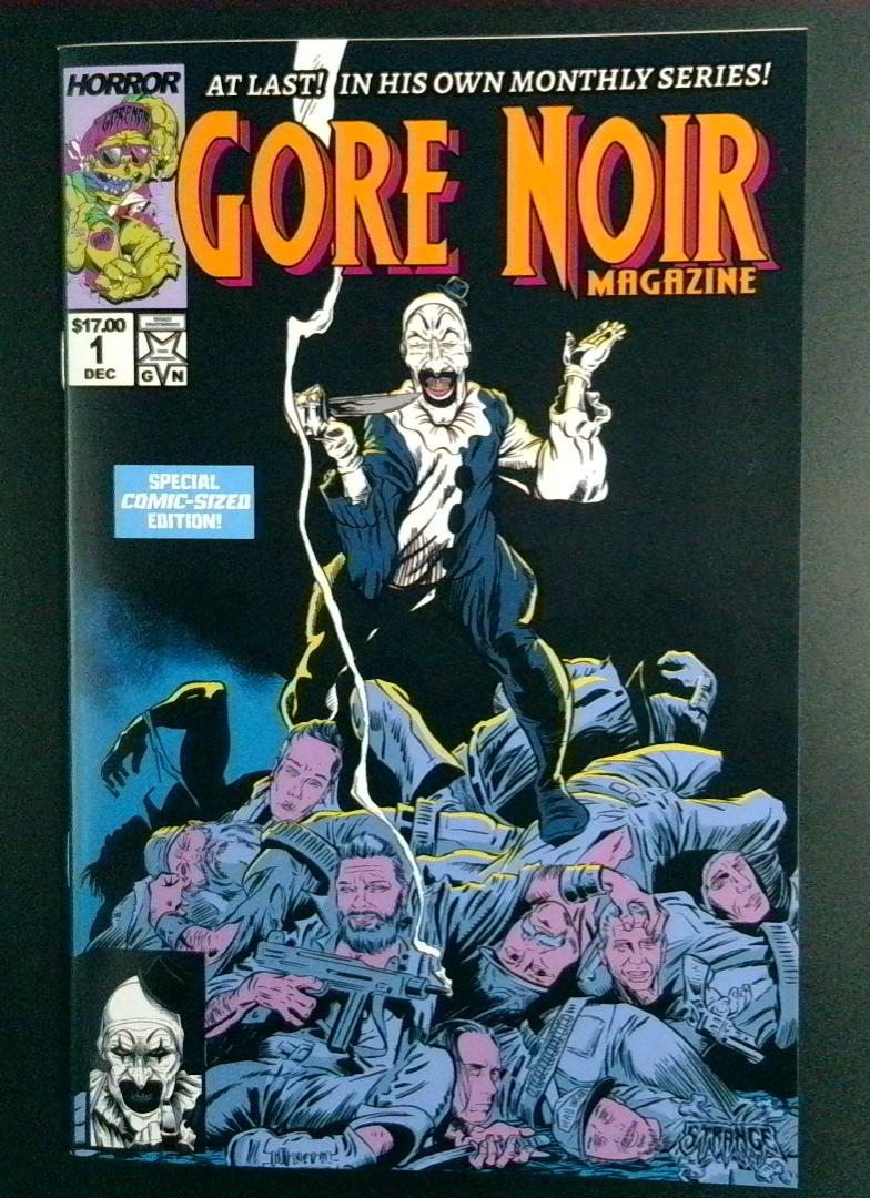 Gore Noir Magazine #1, Wolverine #1 Homage Cover December, 2024