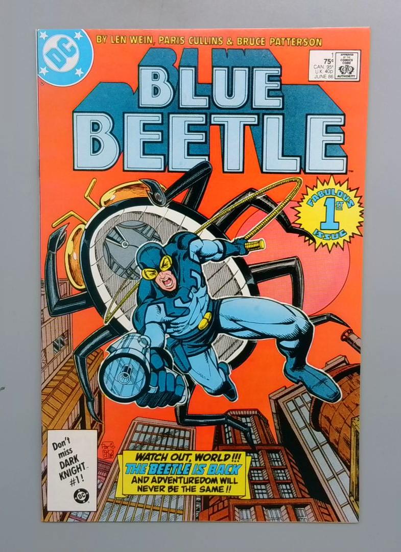 Blue Beetle #1 VF+ Blue Beetle Origin Retold DC 1986