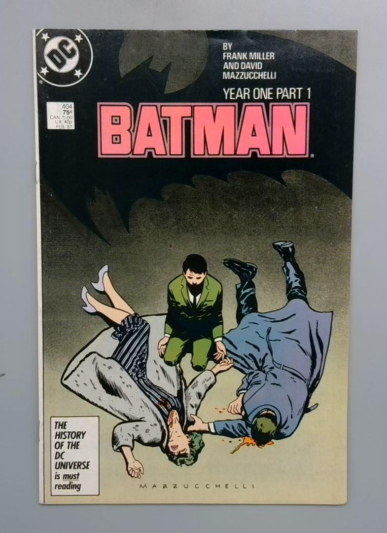 Batman #404 Batman Year 1 - Part 1 Direct Edition DC 1987