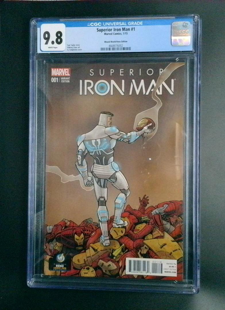 Superior Iron Man #1 Marvel 1/15 CGC 9.8
