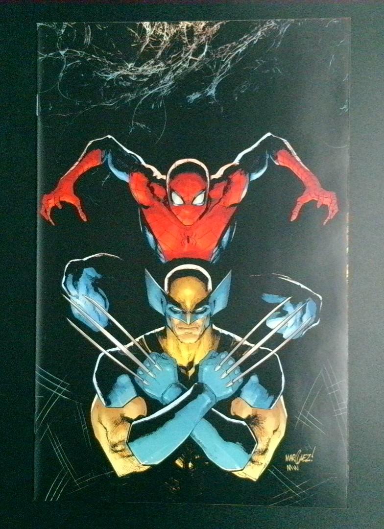 Spider-Man & Wolverine #1 Virgin David Marquez Variant Marvel 2025