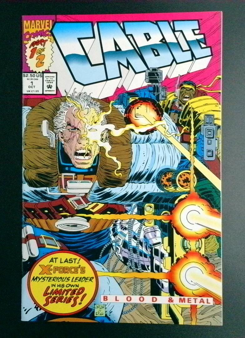 Cable #1 Blood & Metal Marvel 1992
