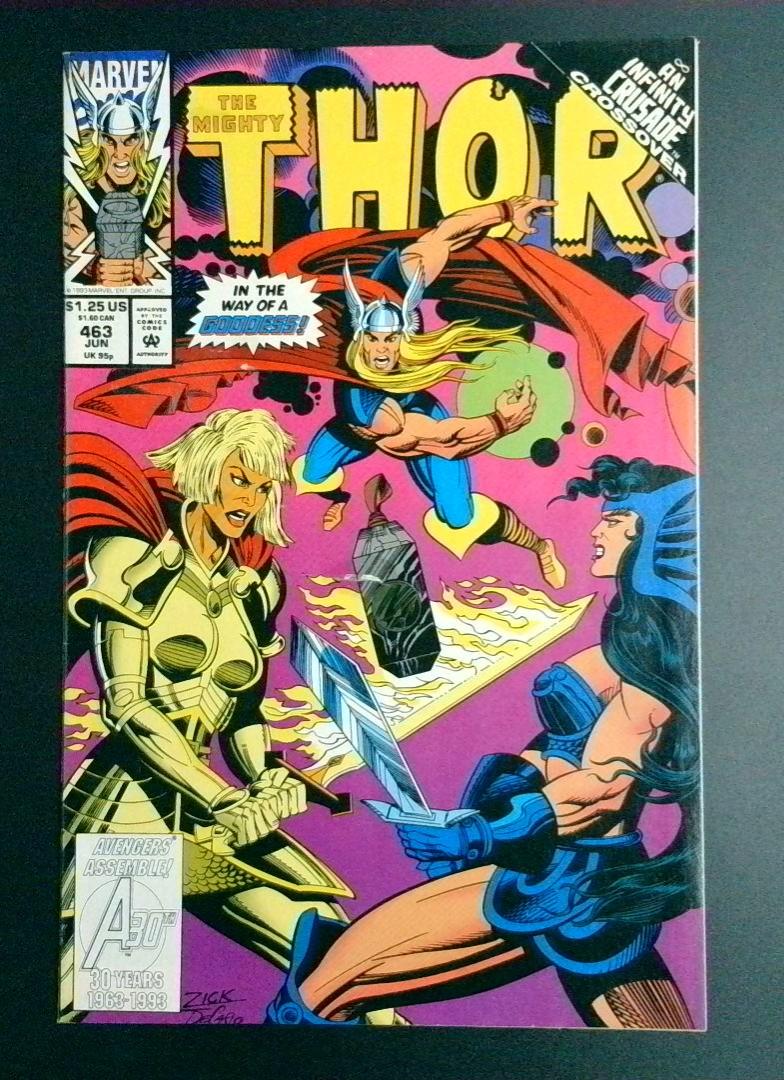 Thor #463 Direct Edition Marvel 1993