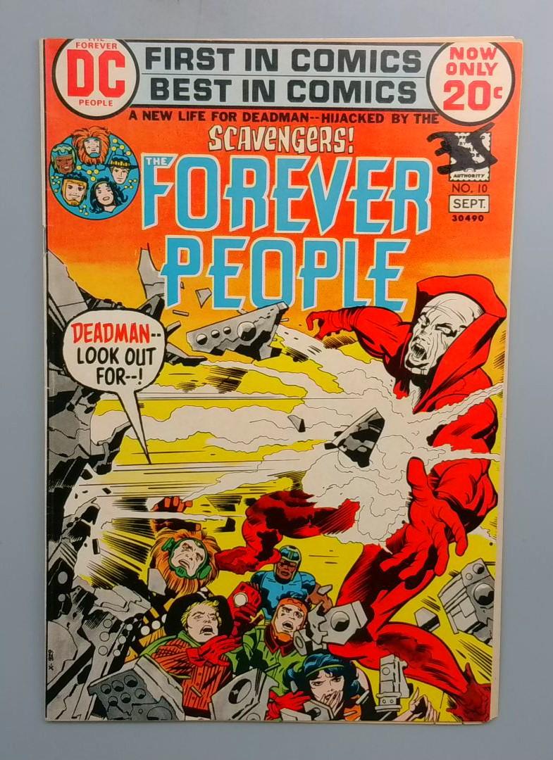 Forever People #10 FN Deadman DC September 1972
